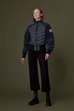 Ropa Canada Goose Mujer Outlet - HyBridge Forro Polar Azul Oscuro Marino JP6017384